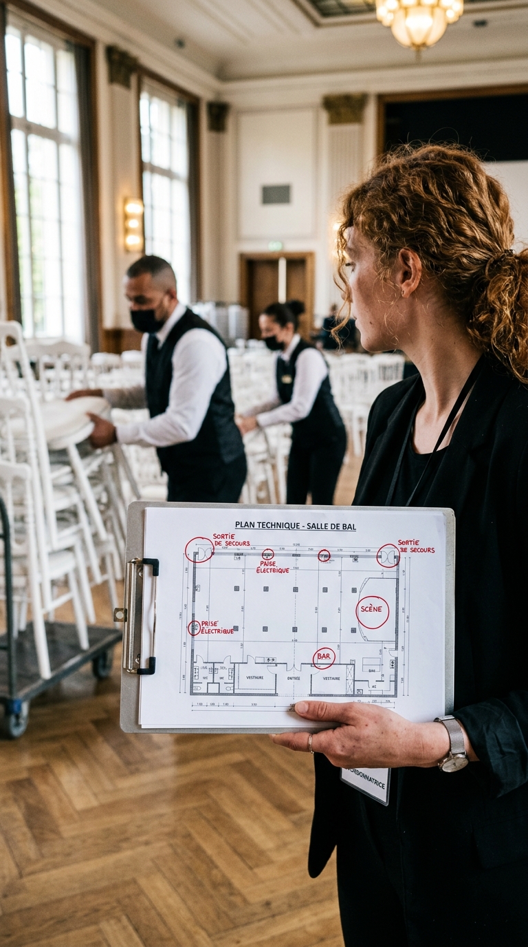 La réalité du terrain : quand le plan devient logistique La réalité du terrain : quand le plan devient logistique
